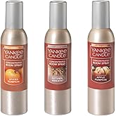 Yankee Candle Concentrated Air Freshener Room Spray Harvest Bounty Variety Pack, Odor Eliminator for Home, Bathroom, 1.5 Oz (Pack of 3)