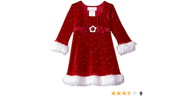 bonnie baby santa dress