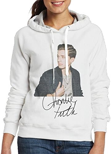 UFBDJF20 Charlie Puth Sweatshirt For Women White