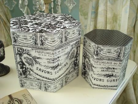 french style hat boxes