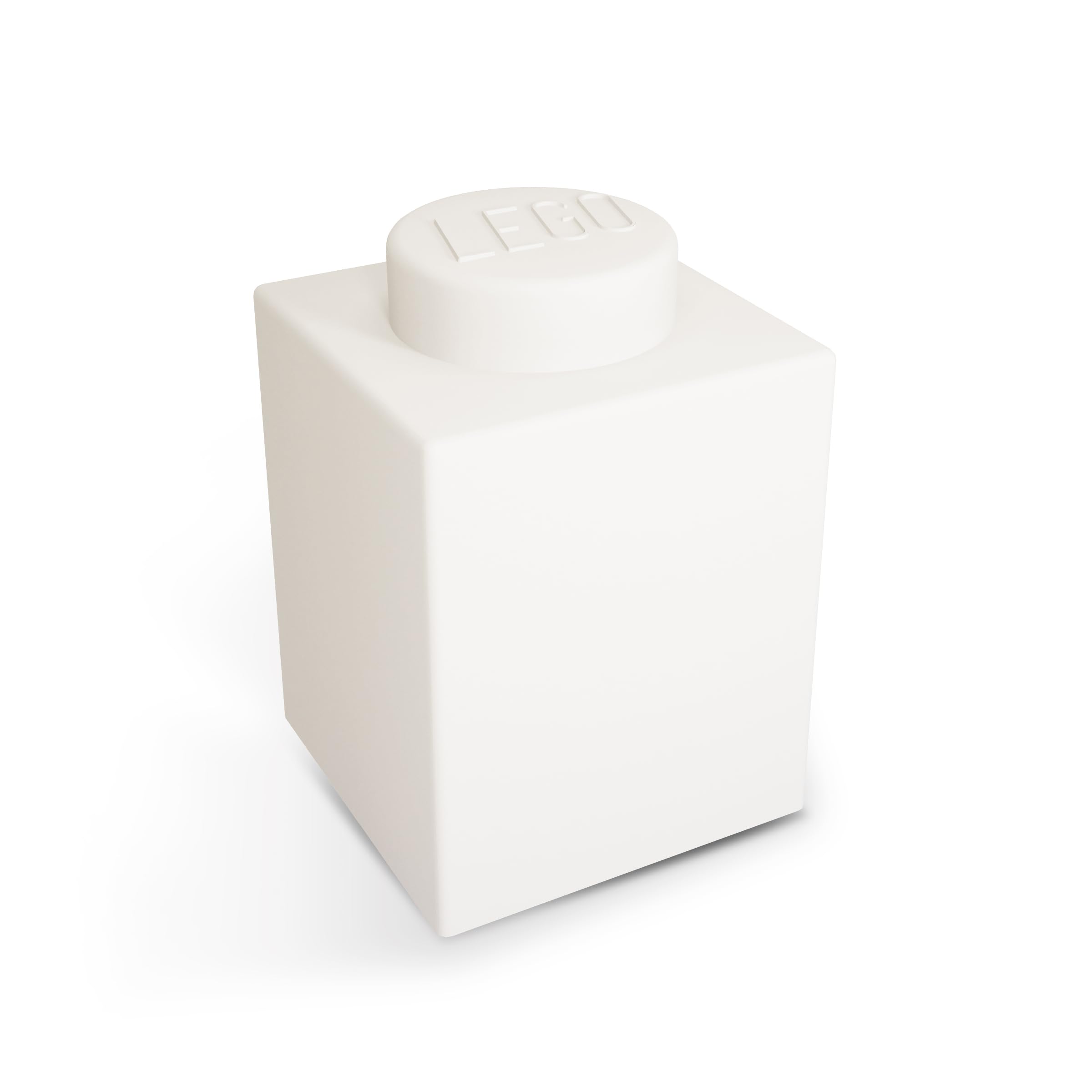 IQ LEGO Iconic 1x1 Silicone Brick Night Light - White