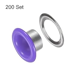 HARFINGTON 200 Set Color Round Grommets 6mm