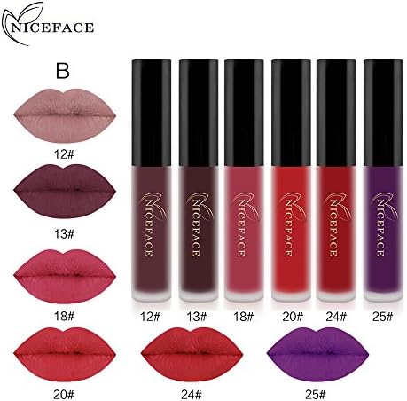 Velvet Liquid Lipstick Set / 15pcs Long Lasting Waterproof Matte Tint Lip Pigment