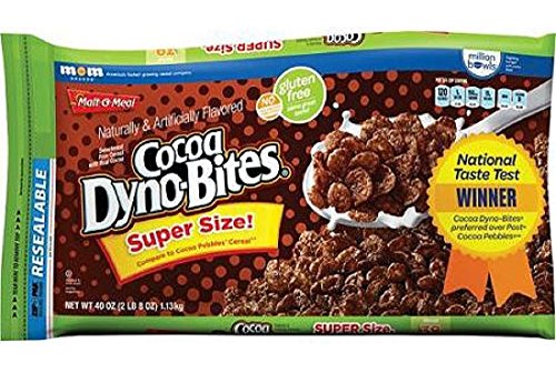 Malt O Meal, Cocoa Dyno Bites Cereal, 40oz Bag (Pack of 4)