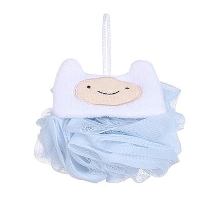 MINISO Random Color Soft Cute Blue Bath Sponge for Baby Bathing Accessories for Men and Women