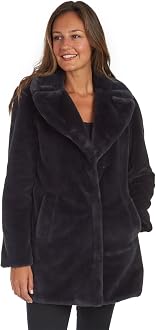 Rachel Roy Women's Faux Fur Coat 