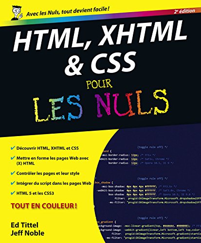 HTML, XHTML & CSS