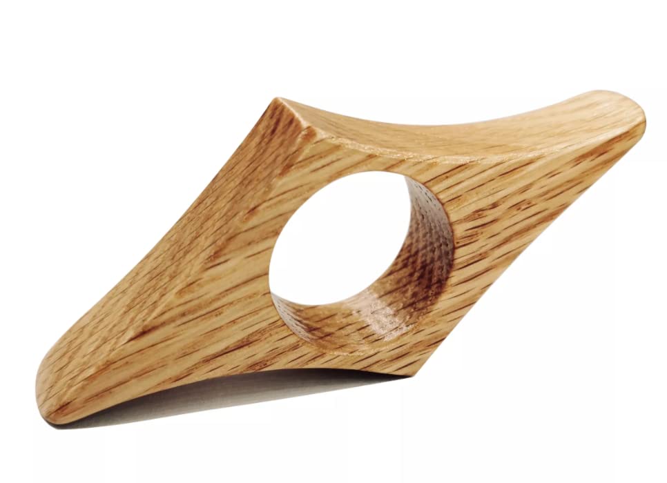 Oak Wooden Book Page Holder - Reading Bookmark Reading Accessories Novel Bookmark for Reading Book Lovers 25mm (Large)