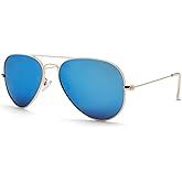 Pro Acme Aviator Sunglasses for Men Women Classic Polarized UV400 Protection