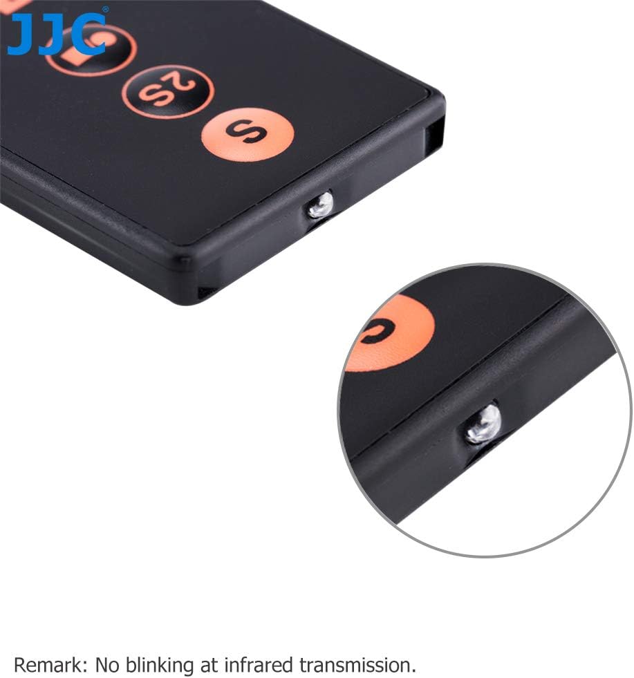 JJC Wireless Infrared IR Remote Control for Sony Alpha A6600 A6500 A1 A9II A9 A7RIV A7SIII NEX6 NEX7 A77 A99 Replacement of Sony RMT-DSLR2 & RMT-DSLR1 - Image 5