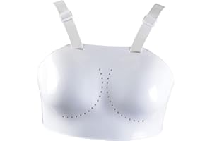 Deevoka Breast Protector Adults Kids Body Protective Adjustable Strap Karate Fencing Sports Guard, Protection Tool for Baseball, Rugby, Boxing, Sanda, Kickboxing