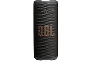 JBL Grip – Enceinte Bluetooth compacte avec son JBL Pro et lumière ambiante, jusqu'à 14 heures de lecture, résistant à l'eau,
