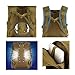 HUNTVP 40L Military Tactical Backpack MOLLE Assault Daypack Rucksack WR (Acu Camouflage)