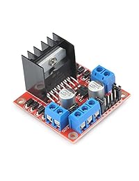 timesetl paquete de 5 L298 N Dual H Bridge Stepper Motor Driver driver Junta módulo para Arduino eléctrico proyectos