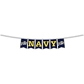 US Navy Midshipmen Banner String Pennant Flags