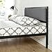 ZINUS Korey Metal Platform Bed Frame with Upholstered Headboard, Wood Slat Support, No Box Spring, Easy Assembly, Twin
