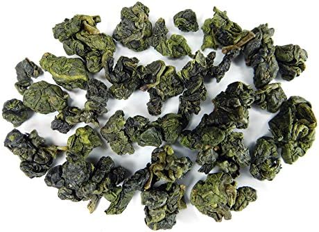 Tea Heart(R) SGS Organic Taiwan High Mountain Supreme Grade Quality Oolong Tea Loose Leaf Green Oolong Tea 100% Natural 阿里山高山茶 (Tester- Alishan Oolong, 50g)