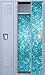 Sapphire Fairy Dust, Vinyl Locker Wallpaper- 4 Pre-Cut Full Length panels with 2x 48 Adhesive Magnets