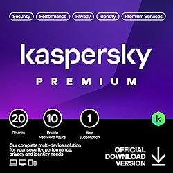Kaspersky Premium Total Security 2023 | 20 Devices