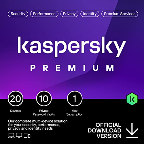 Kaspersky Premium Total Security 2023 | 20 Devices