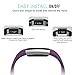 DB for Fitbit Charge 2 Bands Rose Gold Buckle,Charge 2 Sport Replacement Bands Lavender, Fitbit Charge 2 Accessory Wristbands Large