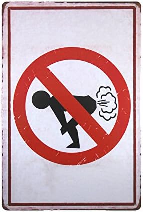 dingleiever-Kuso Fart Rustic Metal Painting Garage Signs for Men tin Tool Poster