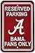 Fremont Die NCAA Alabama Crimson Tide Team Sign, 12