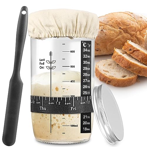 Zunmial Sourdough Starter Jar