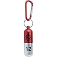 ABYSTYLE Dragon Ball Z 3D Red Capsule Corp Aluminum Keychain 3.3" x 1" Unscrew to Store Cash Anime Manga DBZ Accessories
