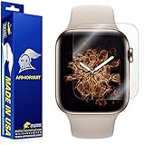 [6 Pack] ArmorSuit MilitaryShield Screen Protector for Apple Watch Series 5/ Series 4 (40mm) [Max Coverage] - Anti-Bubble HD Clear Film