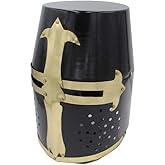 Medieval Warrior Templar Crusader Knights Helmet Wearable for Adult Medieval Costumes
