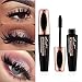 4D Silk Fiber Eyelashes Mascara - Waterproof Eyelash Extension Makeup Kit Thickening and Lengthening Long Lasting Charming Eye Makeup