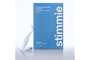 Stimmie - Light Blue - 3 Per Pack - Original Reusable Toothpick - Rubber Tip Gum Stimulator - To Remove Food and Debris From 