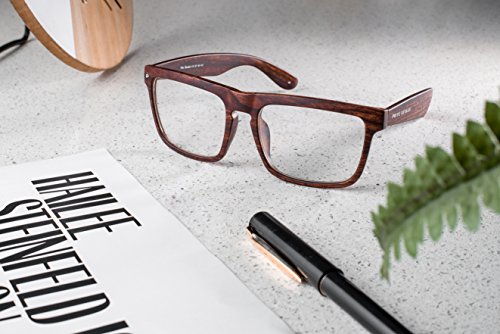 PRIVÉ REVAUX ICON Collection "The Savant" Designer Eyewear, Anti Blue-Light Blocking Lenses - Thumbnail 2