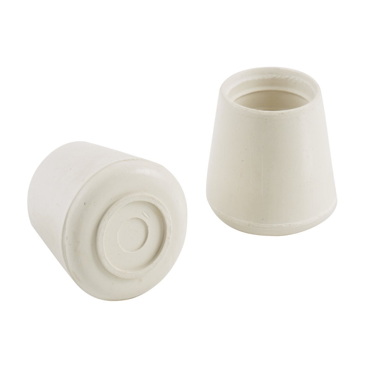 Shepherd Hardware 8753E 3/4-Inch Inside Diameter Rubber Leg Tips, 24-Pack, Off White, 3/4" โ image 1