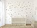 DIY Multi Size Gold Stars Wall Decor Stickers Removable Home Decoration Stars Wall Decal Baby Nursery Decor Bedroom Sweet Dream Good Night Wall Decor Stickers YYU-10 (Gold)