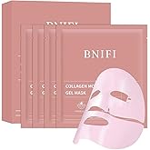BNIFI Collagen Face Mask- Hydrating Overnight Hydrogel Facial Mask Suitable for Women's Delicate Skin care, Minimizes Pores, and Firms Skin (28 grams) × 4 pieces