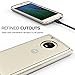 Moto G5 Case, MoKo Snug Fit Lightweight Crystal Clear Case Gel TPU Bumper + Hard Acrylic Protective Rigid Tough Shockproof Back Cover Shield for Motorola G5 5 Inch(2017 Released), Crystal Clear
