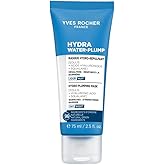 Yves Rocher Hydro-Plumping Mask, 2-in-1 Overnight Hydrating Face Mask with Edulis &amp; Hyaluronic Acid, Plumps &amp; Strengthens Moisture Barrier, All Skin Types, 2.5 fl oz