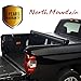 North Mountain Soft Roll Up Truck Tonneau Cover for Toyota Tundra Access/Extended Cab 6.2ft Truck Bed/Fits 1999-2006 Toyota Tundra Acc/Ext Cab 6.2ft Pickup Feetside Bed Only/(74.3