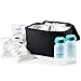 Evenflo Feeding Insulated Cooler Bag Accessory Kit with Ice Pack and Breast Milk Collection Bottles
