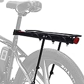 Urby Fat Tire Bike Rack and Electric Bike Rack, Parrilla Para Bicicletas Trasera, Ideas as Cargo Rack with Load Capacity