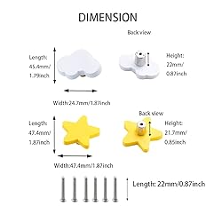 Skyscraper Cartoon Shape Soft Rubber Knobs for Kids