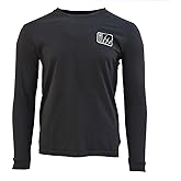 Fintech Spine Long Sleeve Graphic T-Shirt - Anthracite