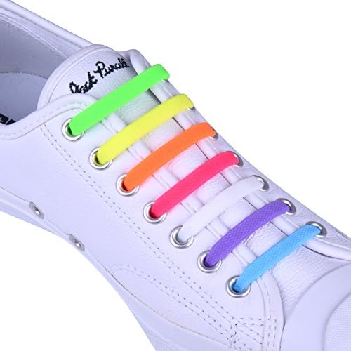 Silicone No Tie Shoelaces for Children,Teens and Adults - Shoe laces for Running and Walking Shoes-Replacement Choice¡­