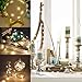 BOHON Star String Lights Battery Powered 20 LEDs Twinkle Fairy String Lights Timer for Bedroom Christmas Tree Indoor Wedding Party Metal Rattan Star Handicraft Decor Warm White