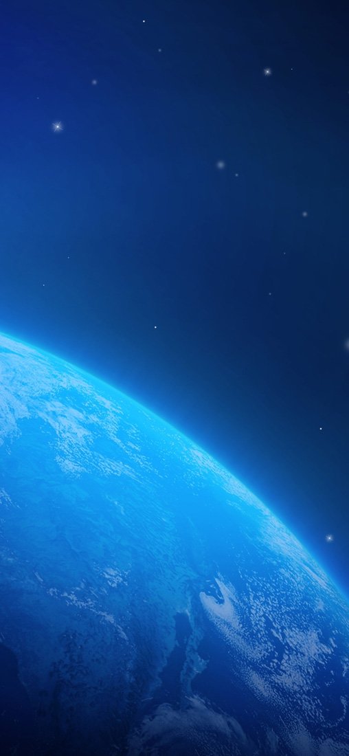 PeelitStickit Blue Planet Sky, Beautiful Nature Wall Murals, ID-3301, vinyl