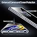 ESR Glass Back Galaxy Note 9 Case, 9H Tempered Glass Back Cover [Mimics The Glass Back of Galaxy Note 9][Scratch-Resistant]+Soft Silicone Bumper Compatible for Samsung Galaxy Note 9 6.4 inch, Black