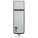 YAMA Digital Spy Hidden Audio Voice Recorder 8GB USB Flash Drive With High Quality Sound-Recording for System Windows & Mac (silvery)