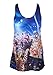 Sidecca DJ Kitty Cat EDM Rave Disco Tank Top